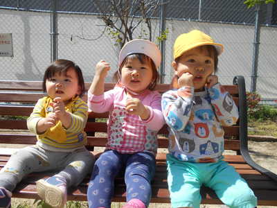  ♪とんとんとんとん、アンパンマン♪