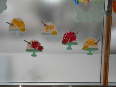  ７月壁面「かきごおり」