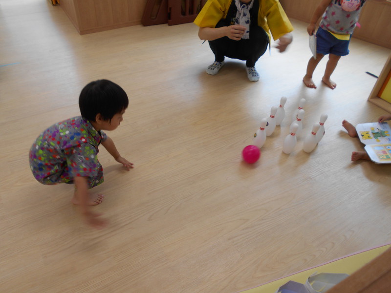 ストライクねらうよ❣