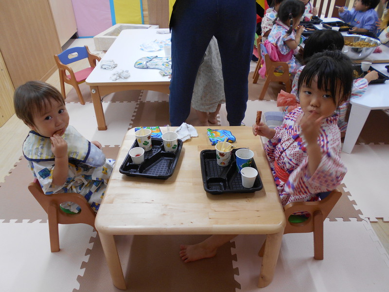 ながーいポテトがあったよ‼