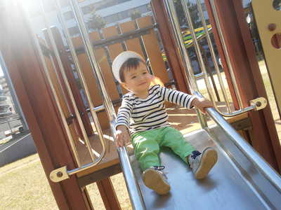  すべり台サイコー