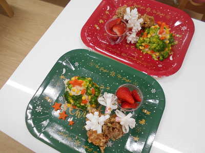  今日の給食です