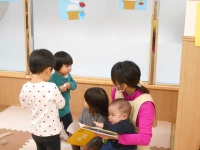  「鬼来ないよ」「そうなの？」