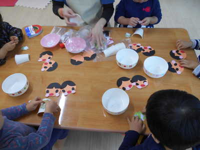  りす組３月の制作です