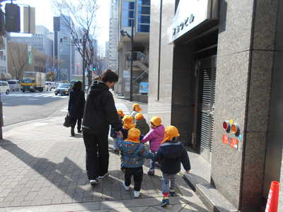  お散歩にレッツゴー♪