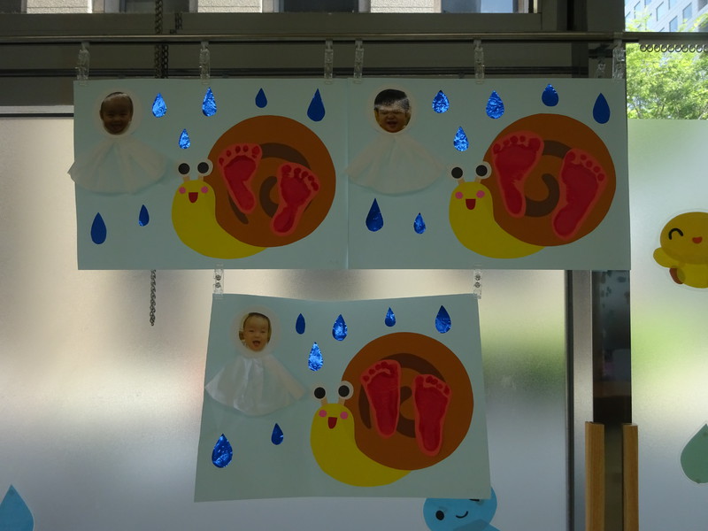 ひよこ組　６月壁面