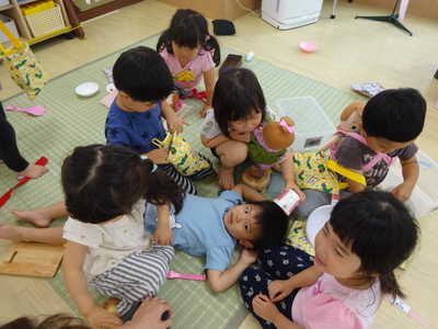  お医者さんごっこ♪