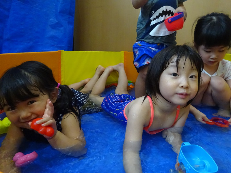 プールも始まりました🎶