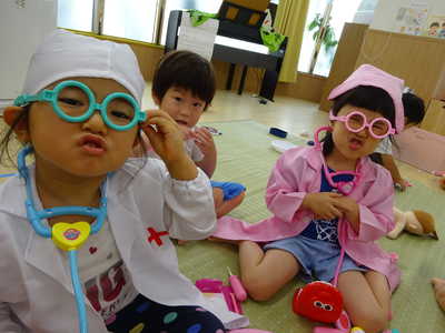  お医者さんがいっぱい🏥