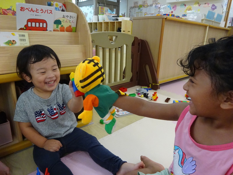 お友だちと仲良し💛