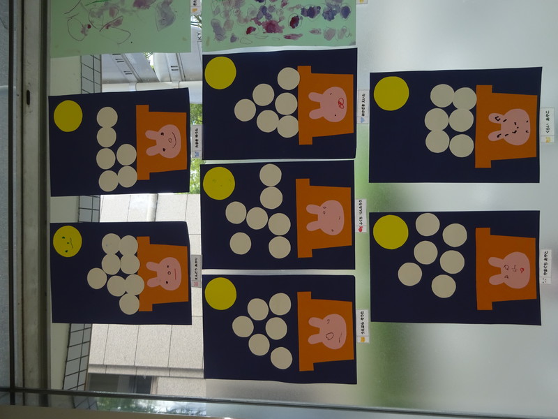 うさぎ組　９月製作✂