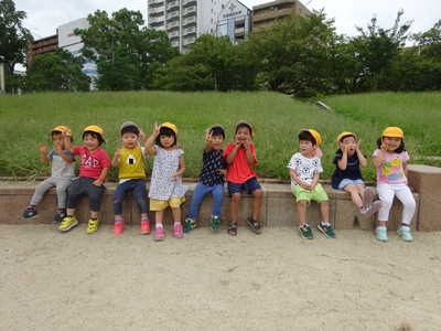  みんなでピース✌