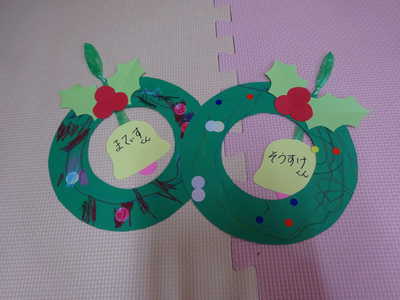 りす組　１２月製作✂