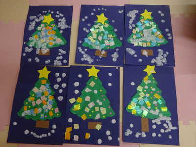  うさぎ組　１２月製作✂