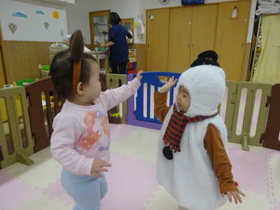  雪だるまさんとトナカイさん💛