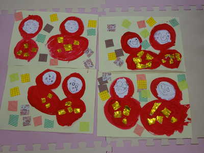  ぱんだ組　１月製作✂