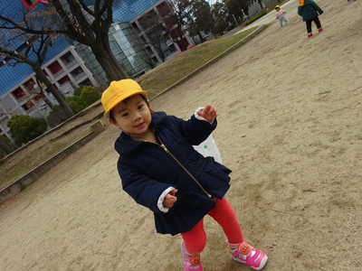  凧揚げに挑戦😊✨