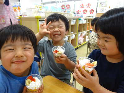  パフェ美味しいーーー💖