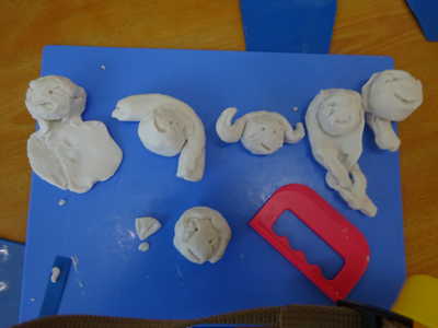  粘土でプリンセス💗