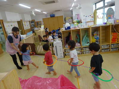  電車ごっこでいってきまーす🚃