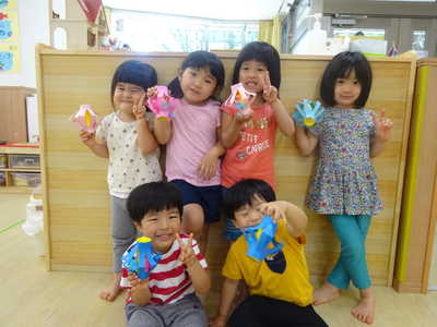  七夕製作したよ🌜