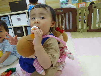  赤ちゃんのお世話は任せて⭐