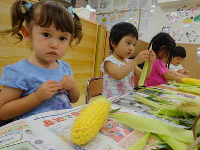  上手にむけたよー✨