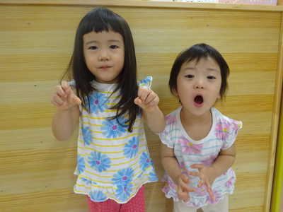  色違いの服だったよ👕