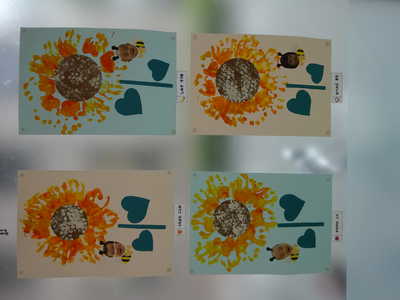  ８月ひよこ組製作✂