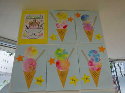  ８月うさぎ組製作✂