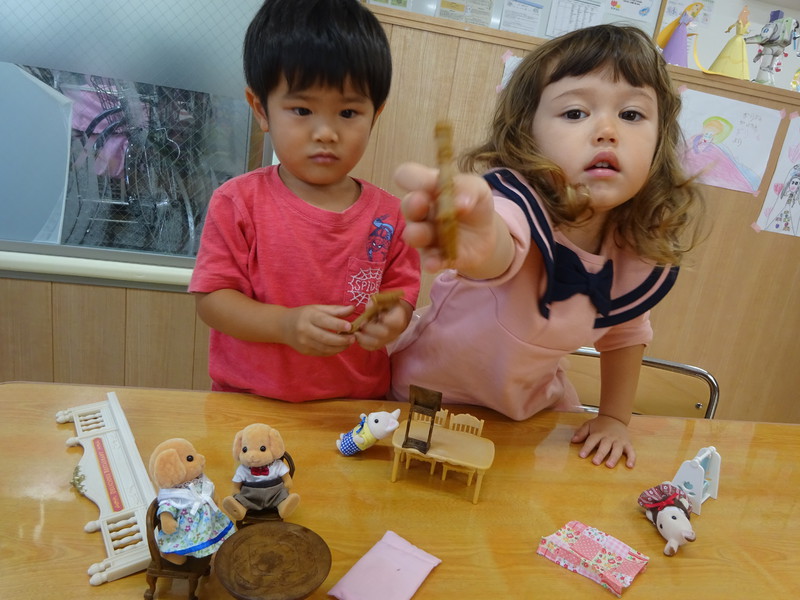 シルバニアファミリー楽しいね♪