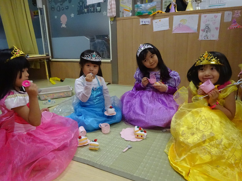 プリンセスのお茶会☕
