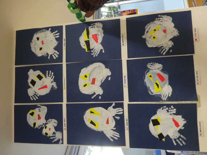 １０月うさぎ組製作✂