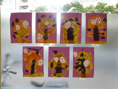  １０月ぱんだ・くま組製作✂