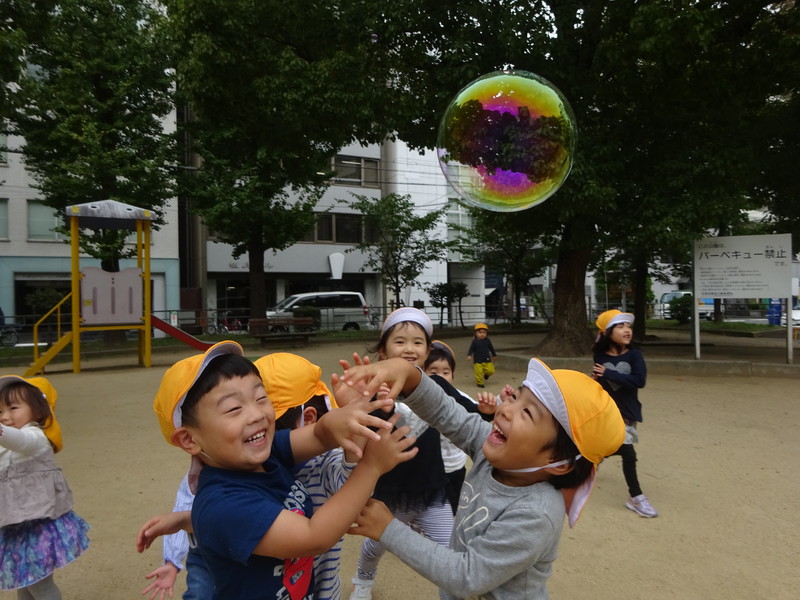 おおきなしゃぼんだま✨