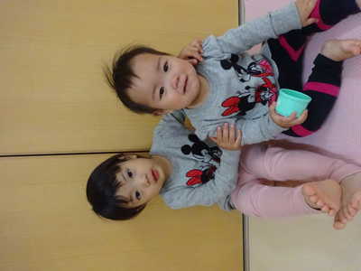  おそろいのお洋服💗