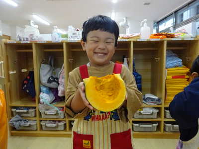  かぼちゃおっきーーーい💗