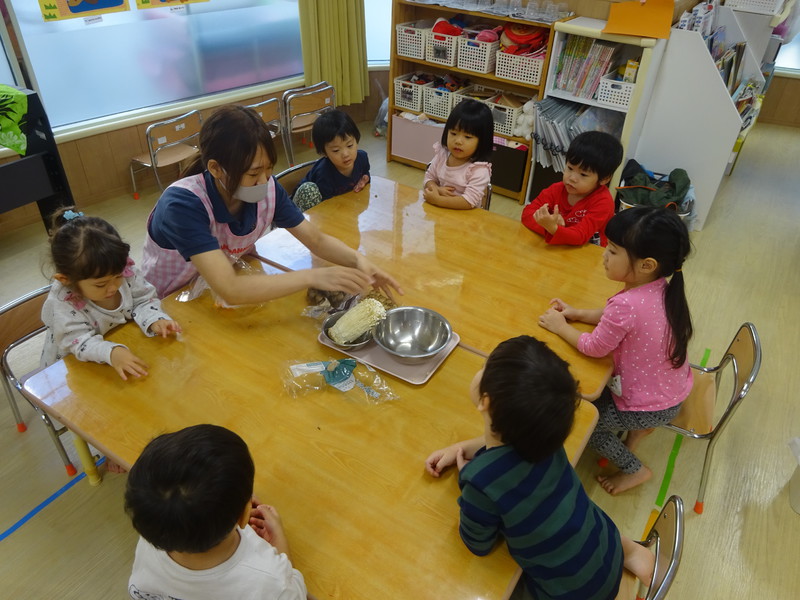 きのこをほぐしたよ👀💓