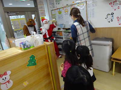 サンタさんがきたよ🎅