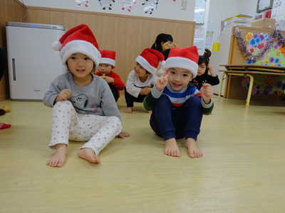  おしりリレーをしたよ🎶