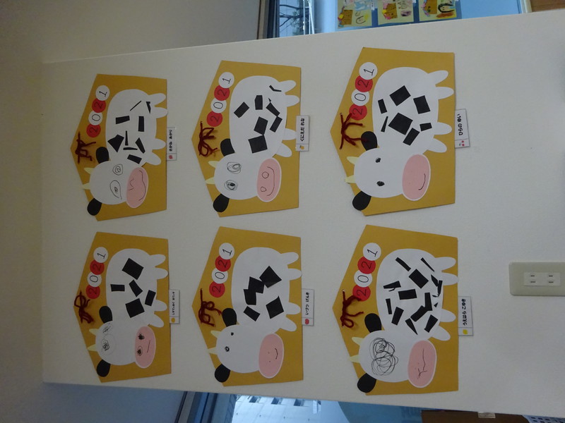 １月うさぎ組製作✂