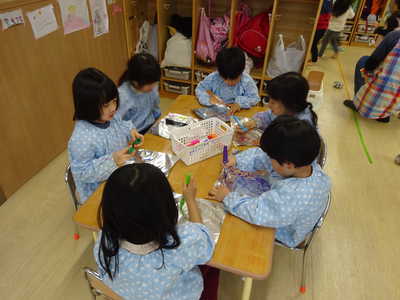  鬼が来ても大丈夫なよう豆づくり👹