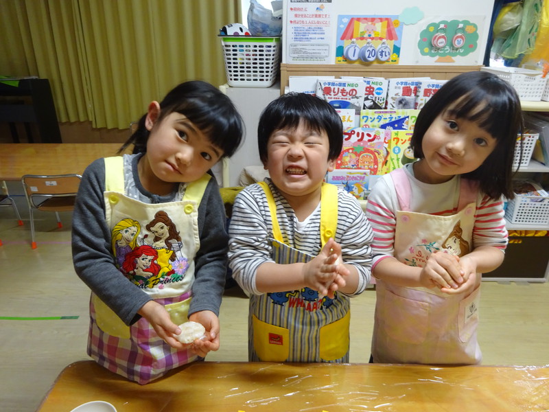 ごへいもちをつくったよ⭐