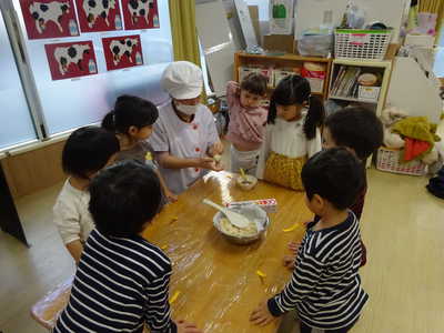  上手に握れるかな〜？💓