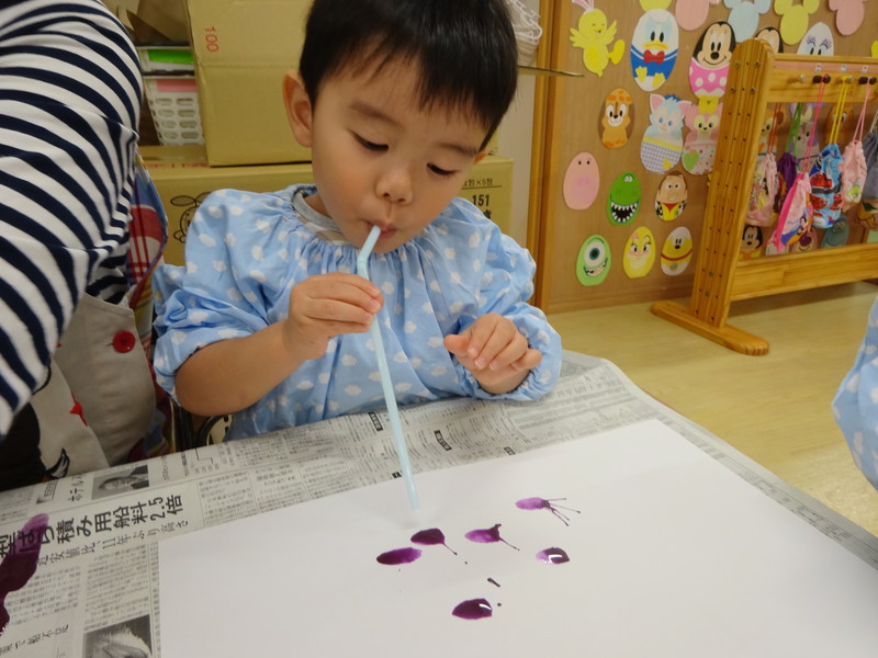 吹き絵☆
